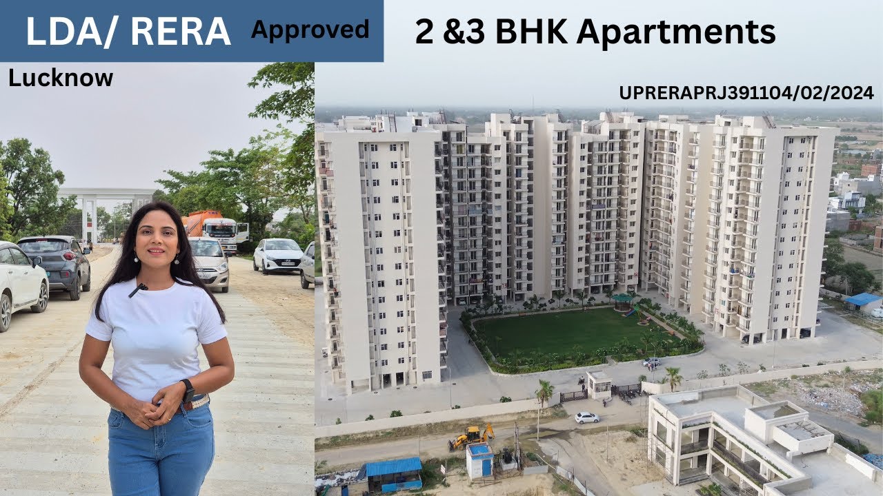 LDA/ RERA Approved 2 and 3 Bhk Apartment For Sale In Lucknow | @SimplyShilpi