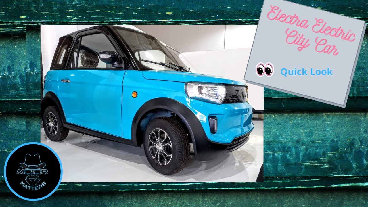 Eleksa Electric City Car Quick Look video