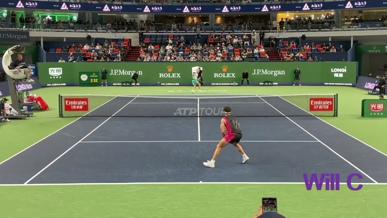 [Court-Level HQ] Shelton VS Korda 2023 Shanghai Masters Quarterfinal