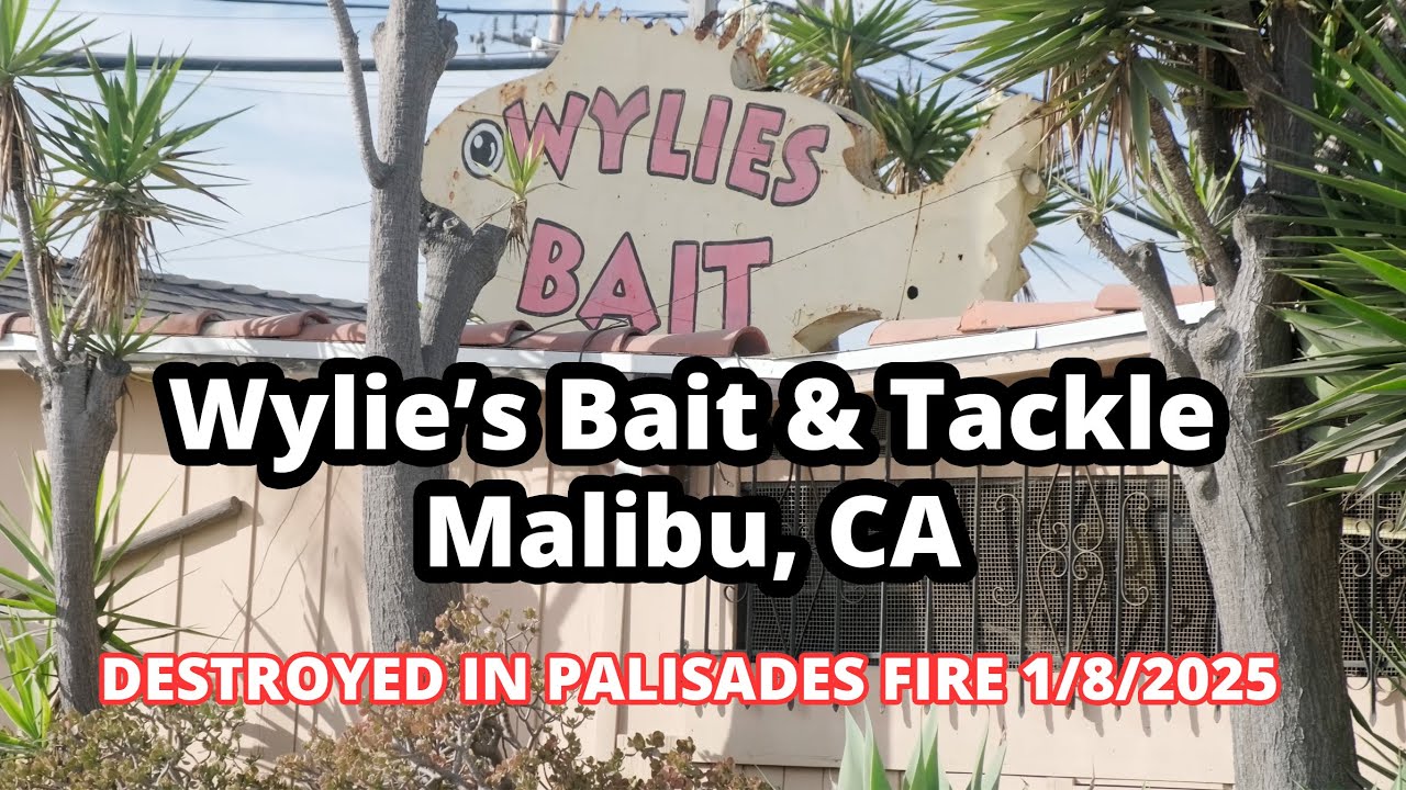 Wylie's Bait & Tackle Interview with Ginny 10/30/2024. DESTROYED IN PALISADES FIRE 1/8/2025.