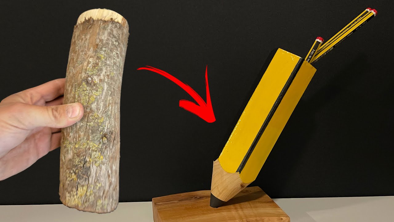 COMO HACER un LAPICERO CASERO (PORTALAPICES MANUALIDADES)