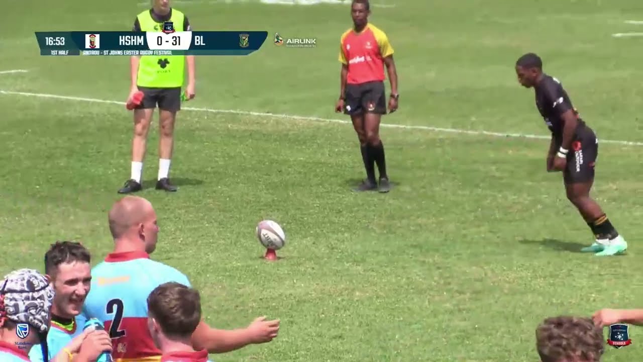 Boland Landbou vs HS Hans Moore - 1St XV - St Johns College Easter Rugby Festival Highlights