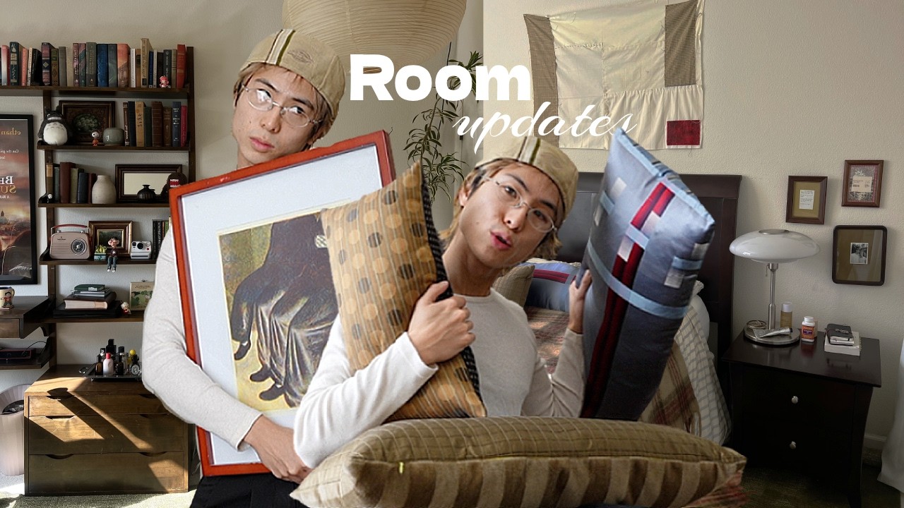 Finishing my dream room (finally) | new rug, throw pillows, vintage finds