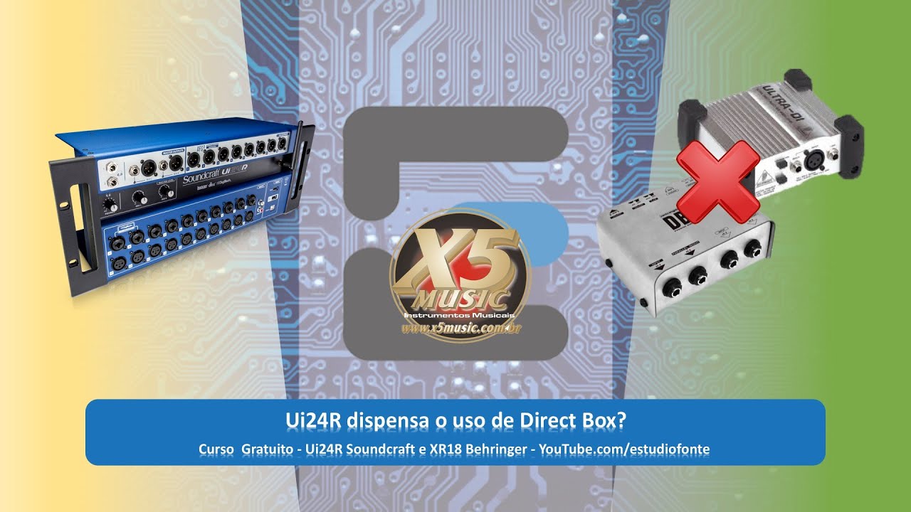 #Ui24R dispensa o uso de #DirectBox?