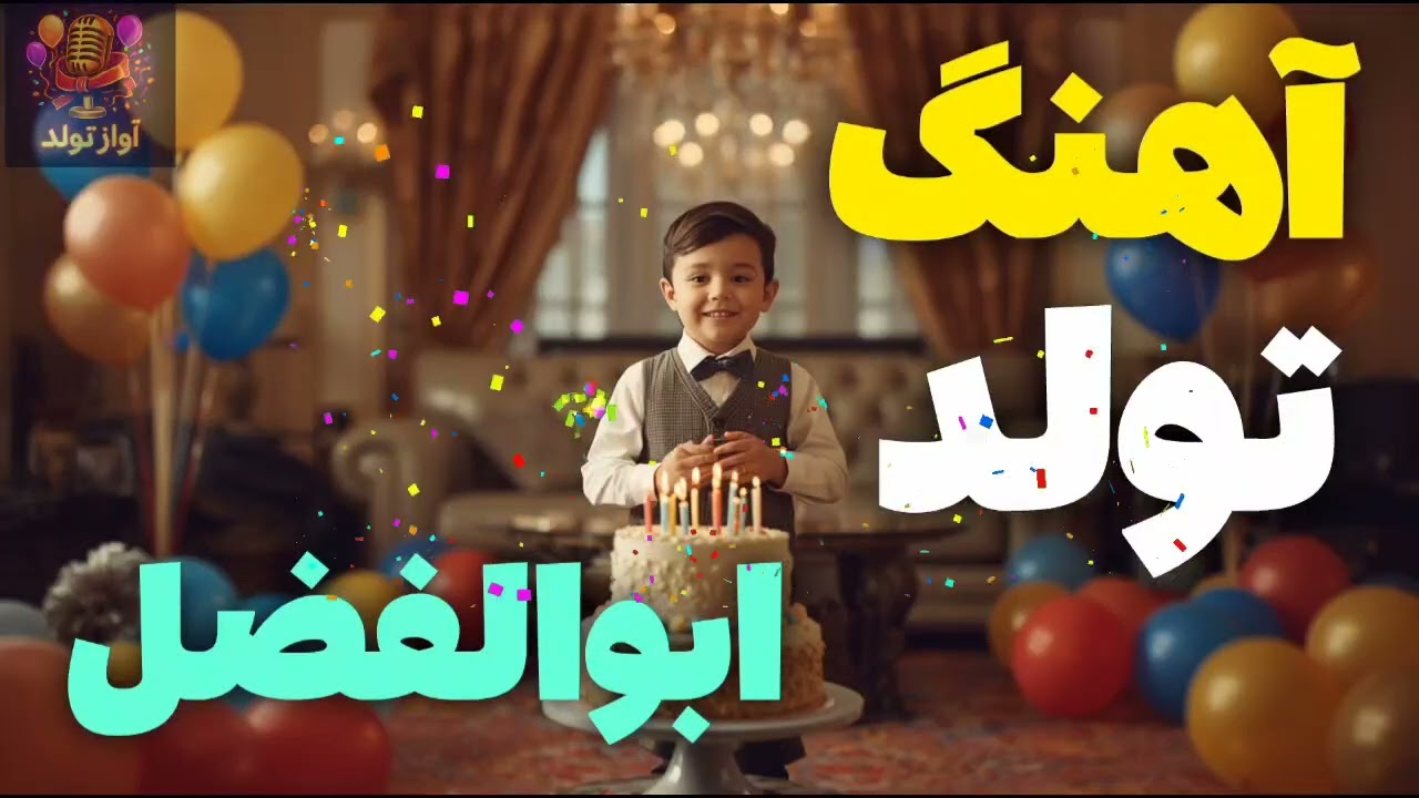 🌹🎂 تولدت مبارک ابوالفضل 🎶💖 | Happy Birthday Abolfazl 🎉✨🎁