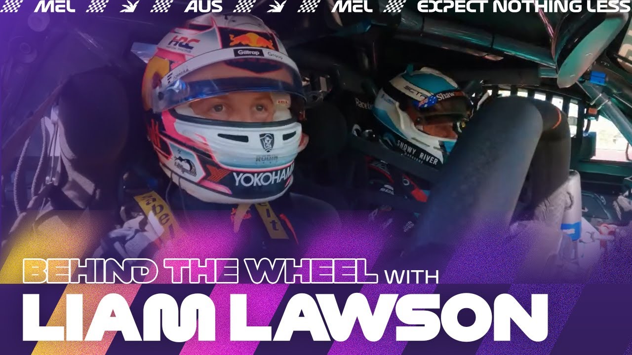 Behind the wheel with Liam Lawson