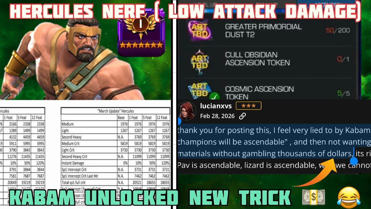 Should we save Glory or not? 7 star ascension Details Mcoc (hindi)