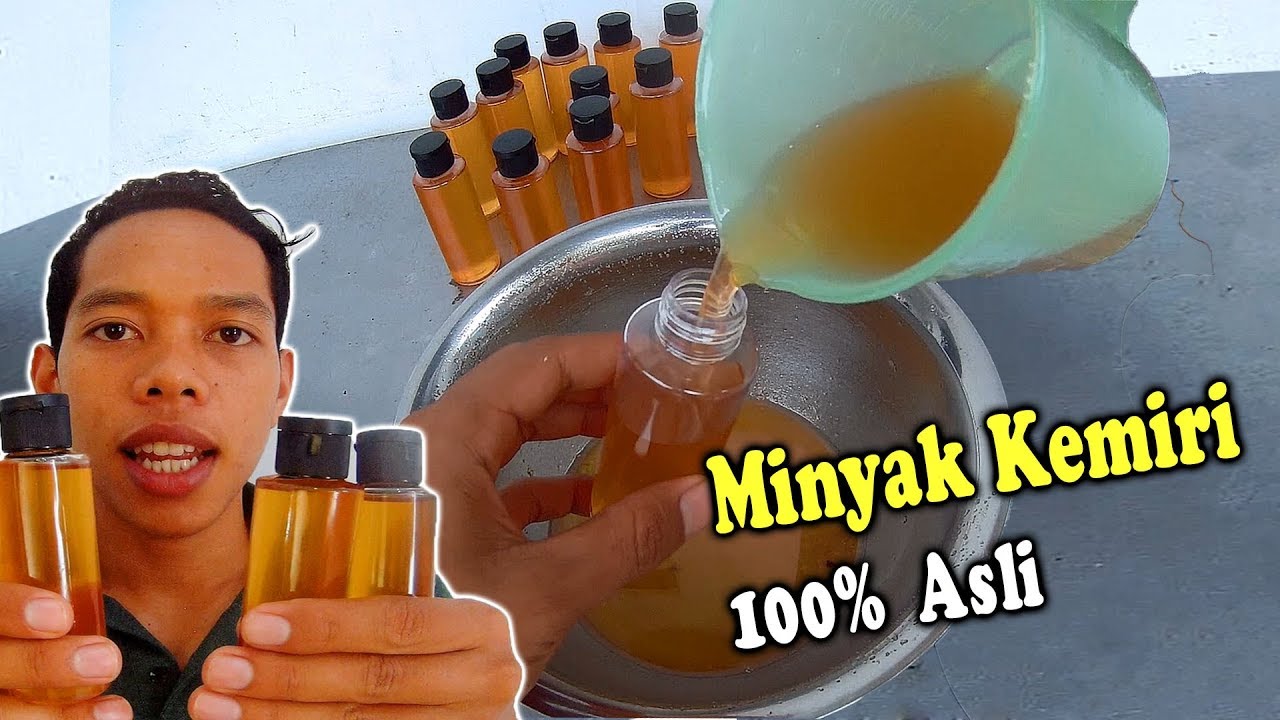 CARA MEMBUAT MINYAK KEMIRI | How To Make Candlenut Oil