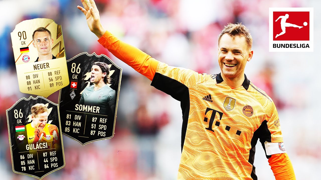 Top 10 Goalkeepers in Bundesliga – Neuer, Sommer and ... ? | FIFA 22 RANKING