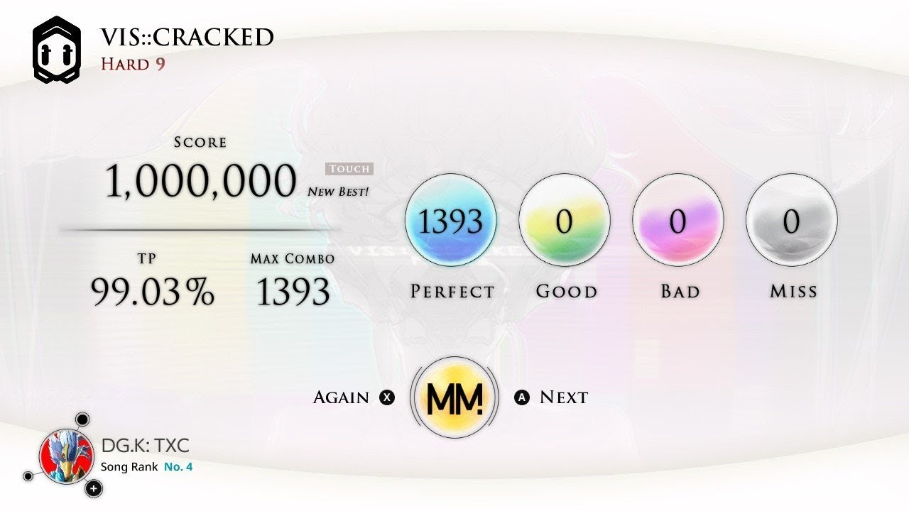 [Cytus α] VIS::CRACKED (HARD) - Frums