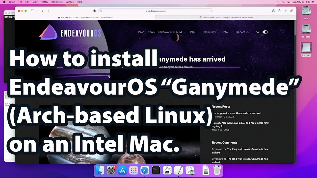 How to install EndeavourOS 