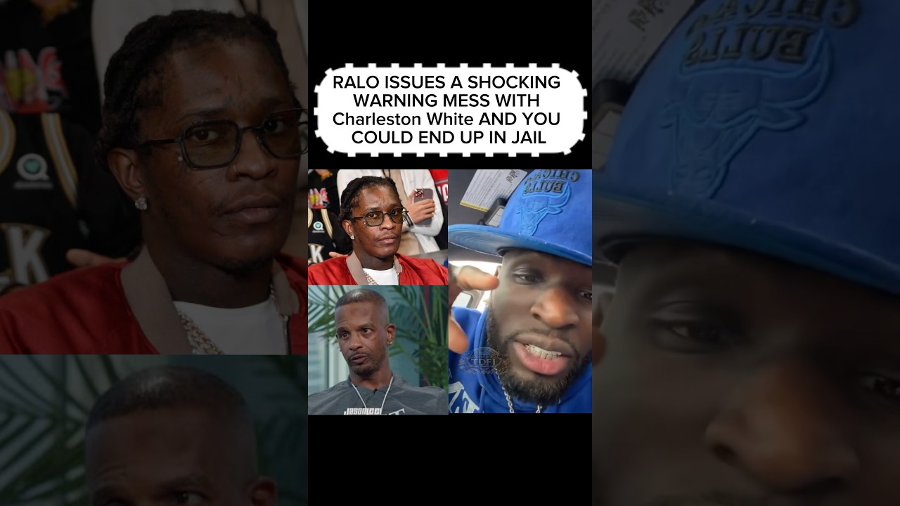 RALO ISSUES A SHOCKING WARNING MESS WITH Charleston White AND YOU COULD END UP IN JAIL