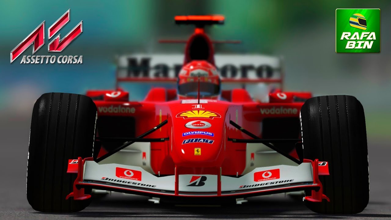 ASSETTO CORSA TESTAMOS A FERRARI F2004 EM MONZA