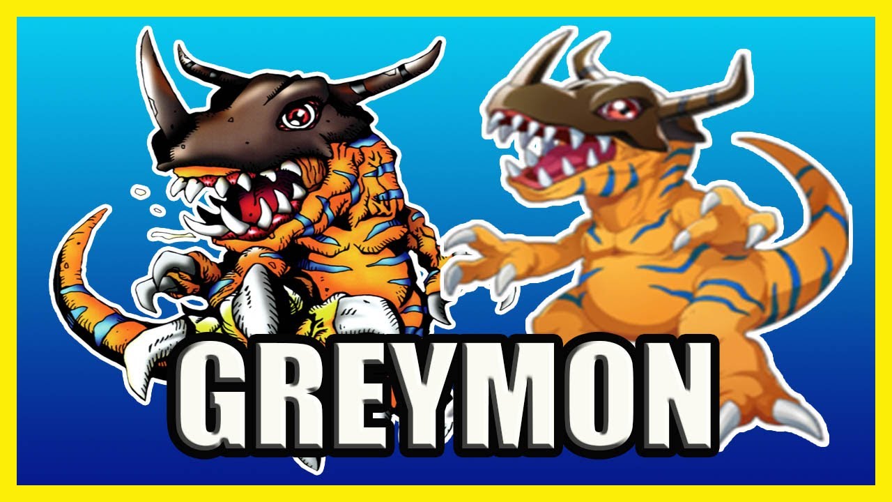 ¿QUIEN ES GREYMON? - EXPLICACIÓN - DIGIMON PROFILE #digimonadventure