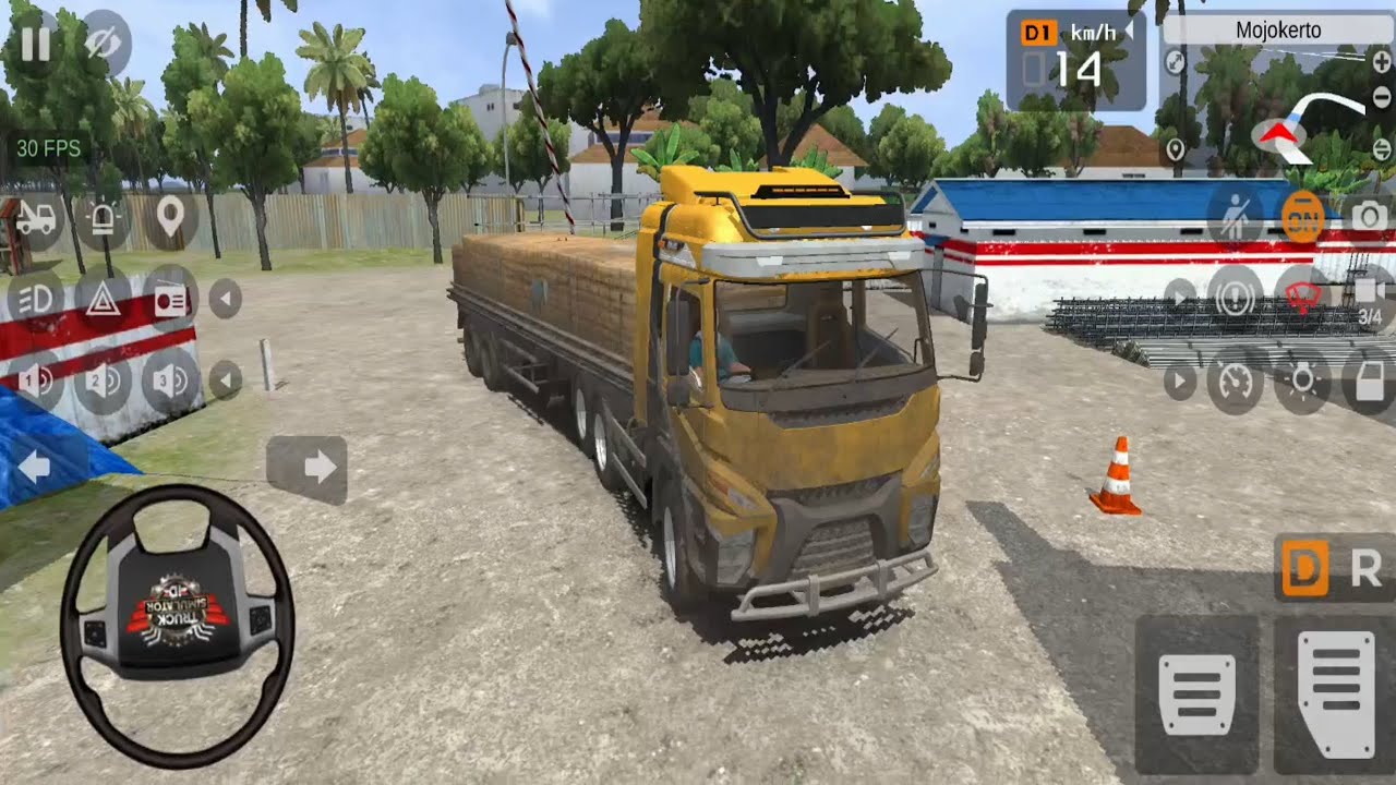 Truck Simulator Indonesia - Truck Angkut Semen - Gameplay
