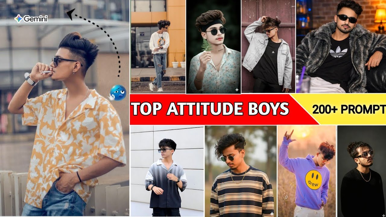Top Attitude Boys Stylish Prompt 🔥 How To Make Google Gemini Stylish Prompt 😎