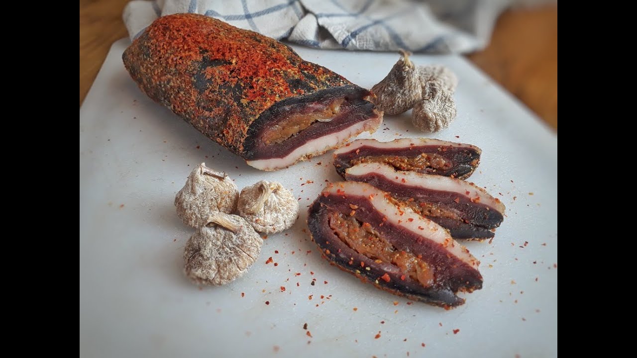 MAGRET DE CANARD SÉCHÉ FARCI AUX FIGUES #Recette de fêtes