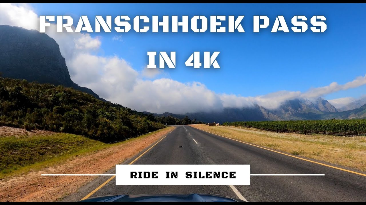 Franschhoek Pass | Pass roads | Driving in 4K | South Africa