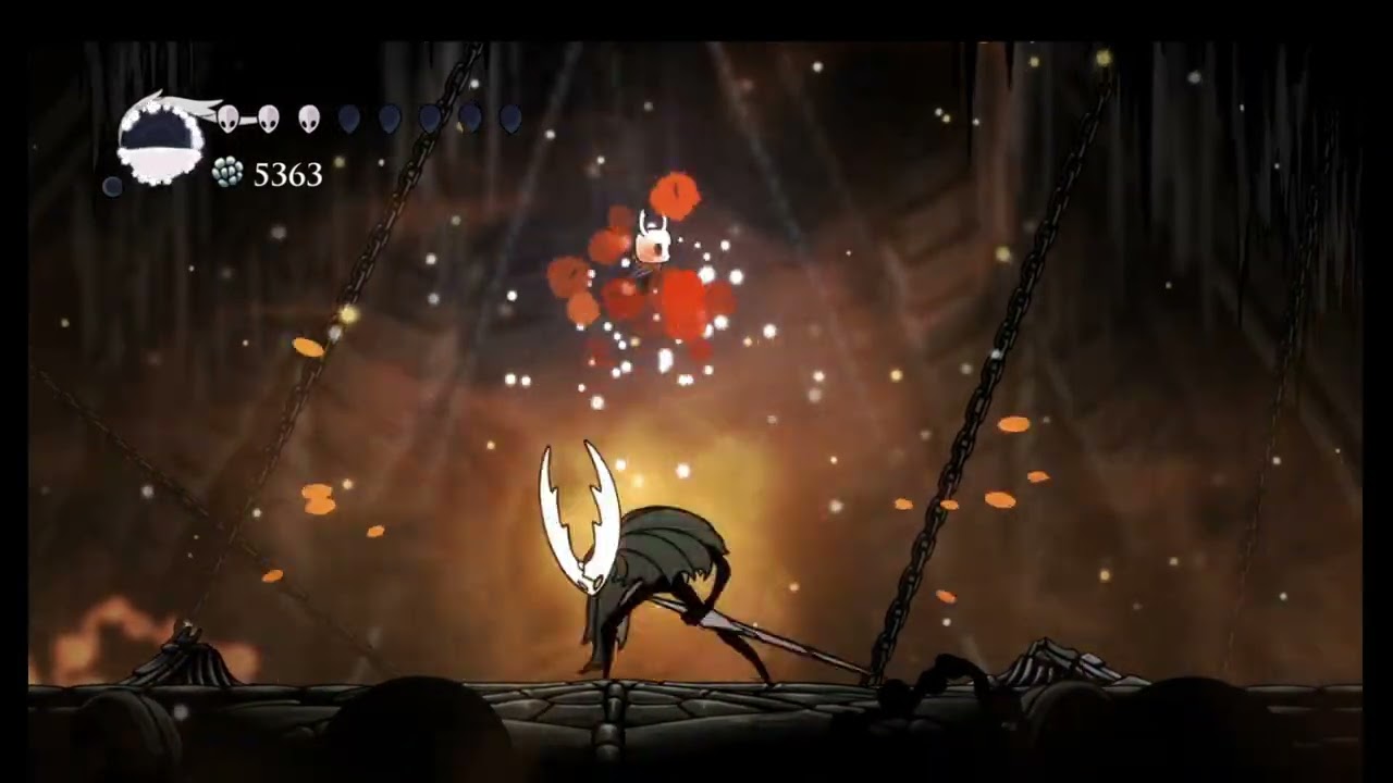 Hollow Knight Boss Fight