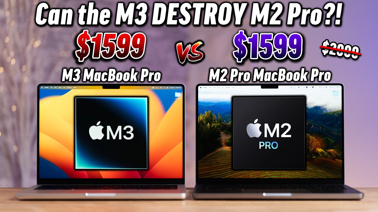 M3 против M2 Pro 14-дюймовый MacBook Pro — не ошибитесь!