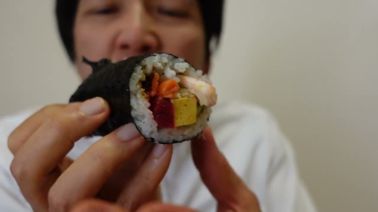 事務所でランチ『京樽海鮮恵方巻』