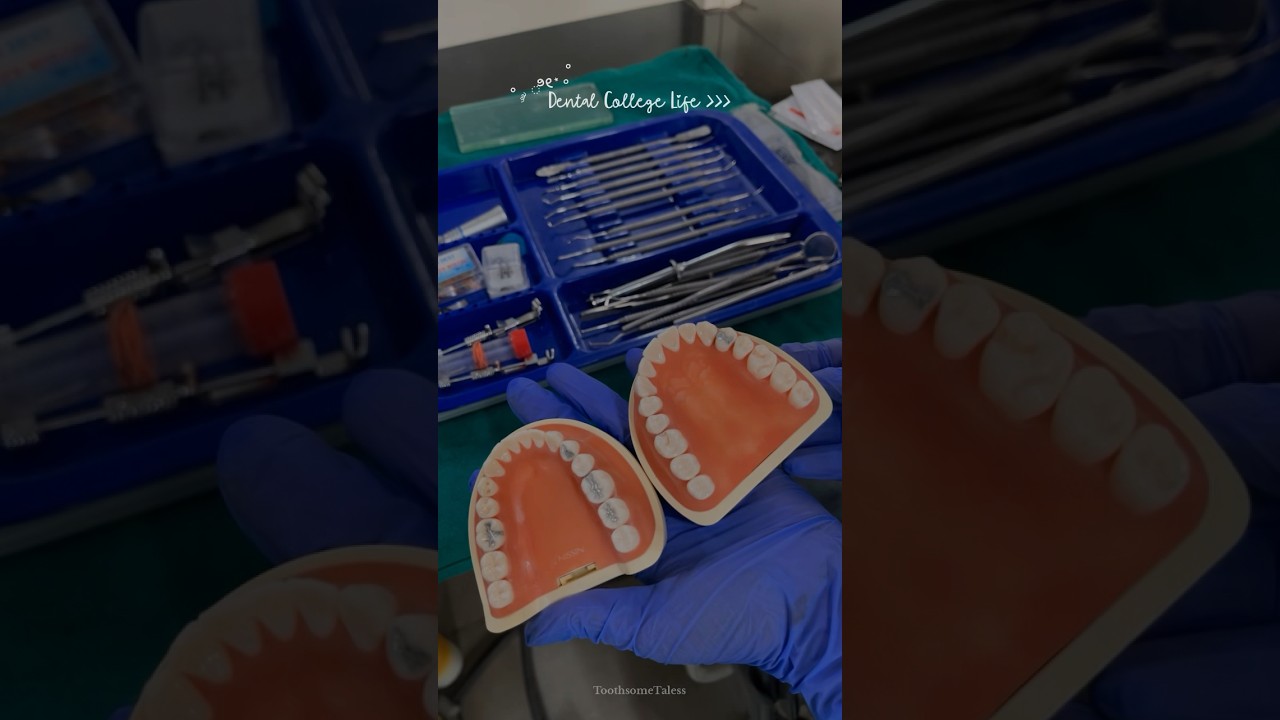 Dental College Life🦷💌|| 2nd year Dental Student || #dentalstudent #bds #medicalstudent #dentistry