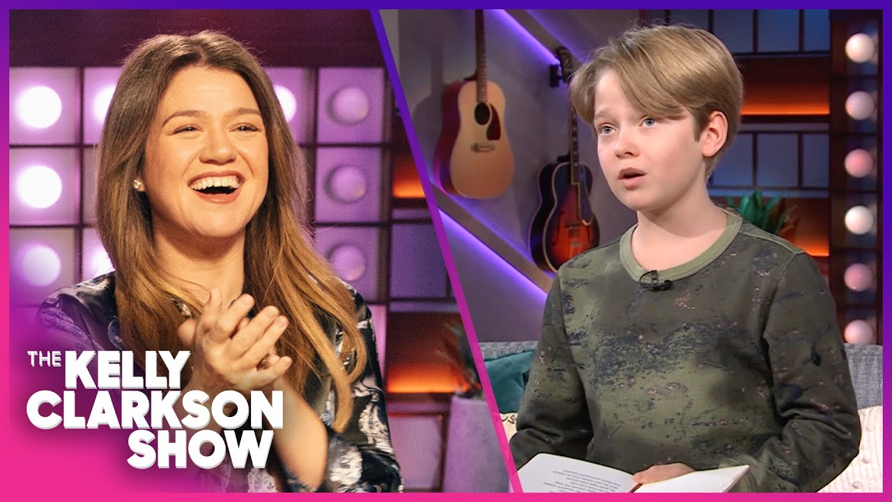 Kelly Clarkson Is Stunned By 'Hamnet' Star Jacobi Jupe's Shakespeare Reading
