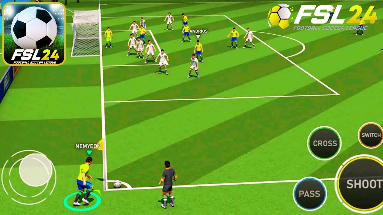 Football Soccer League : FSL24 Gameplay (Android, iOS)