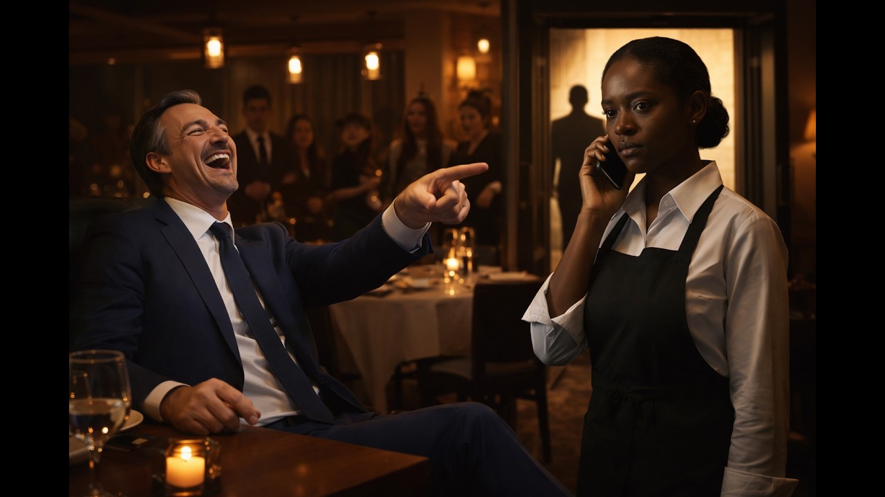 Call whoever you want,” the CEO To Black Waitress… until the Korean Mafia Boss answered
