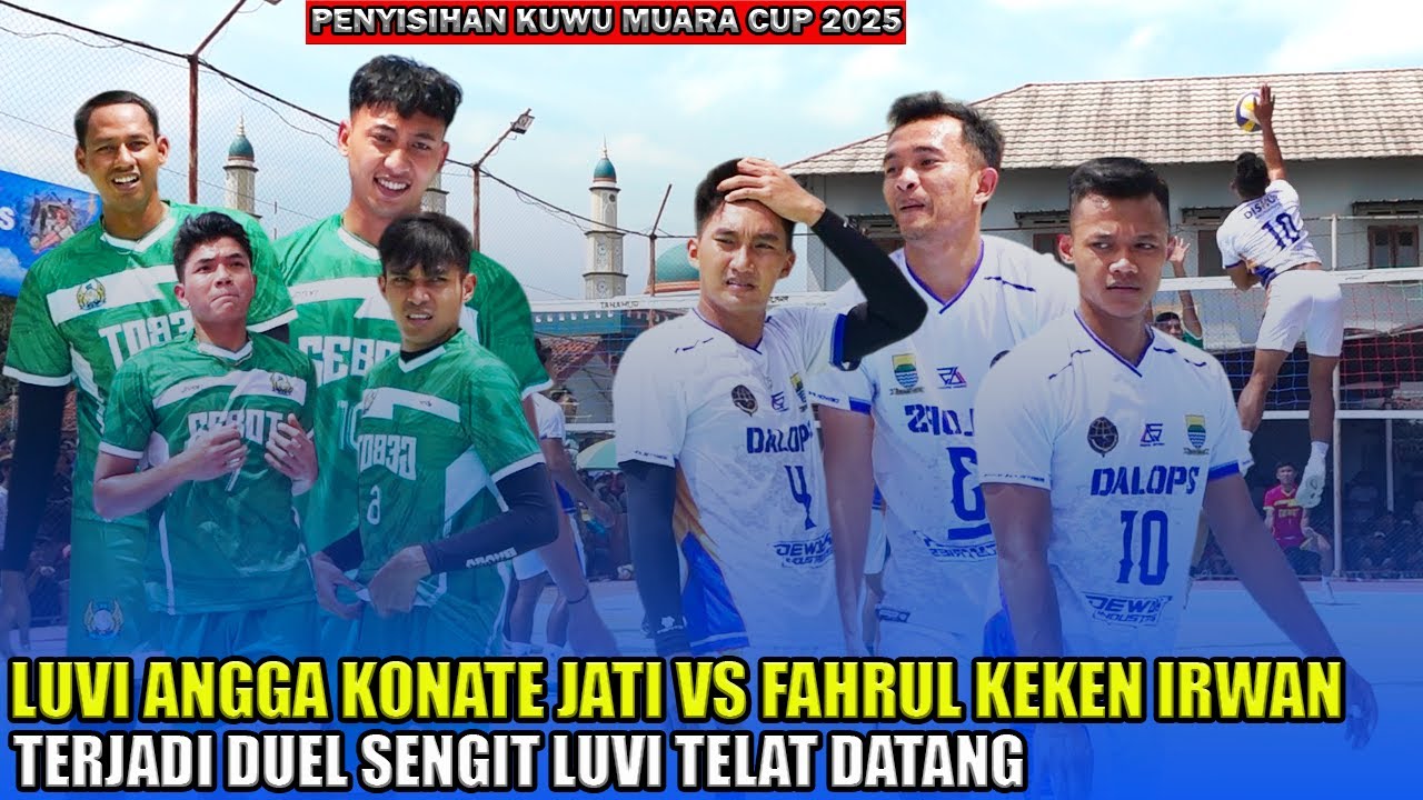 PENYISIHAN - VOLI TERBARU DUEL FULL PROLIGA LUVI ANGGA JATI AU VS FAHRUL IRWAN KEKEN