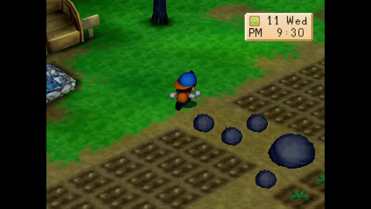 Harvest Moon Black to Nature : continuando com a plantação bora brincar um pouco #04