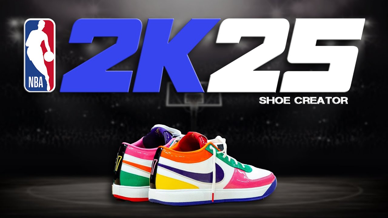 NBA 2K25 Shoe Creator - How to make PJ Tucker x Nike Book 1 'What The PJ' PE (Left & Right Shoe)