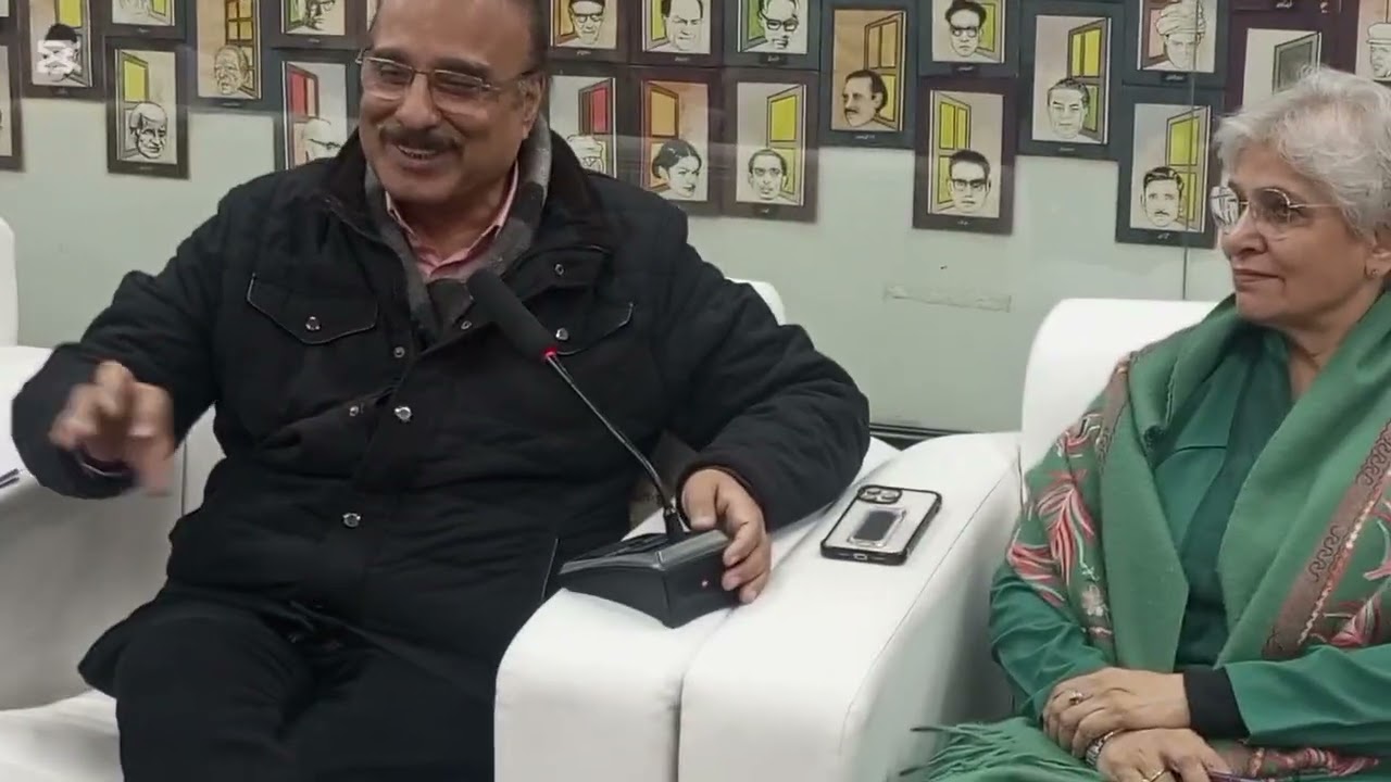 An Evening With Farrukh Sohail Goindi  Writer Author & Political Activists at The Academy of Letters