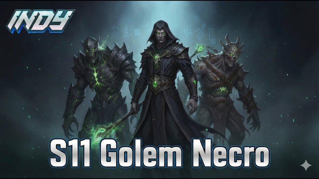 Indy's - S11 Golem Necro Build Guide