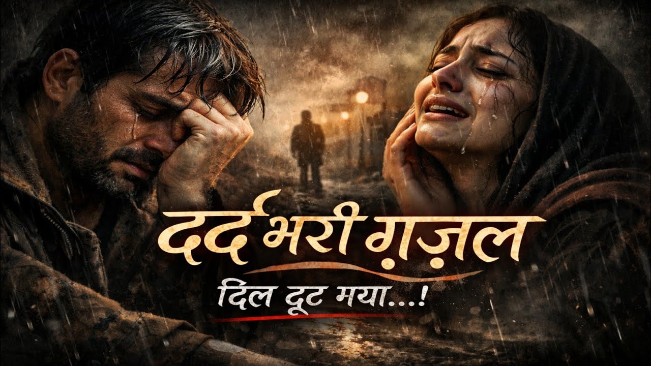 Dard bhari gazal 😭 दर्द भरी ग़ज़ल | hindi dard bhari gazal | #song | #gazal | #gana | #bollywood 