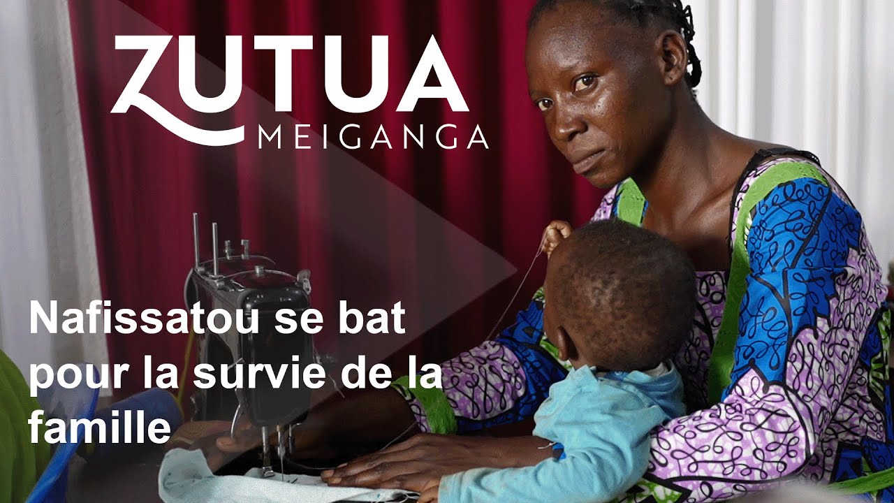 ZUTUA donne de l'espoir - Nafissatou commence ses études à l'école de couture 🇨🇲 🇫🇷