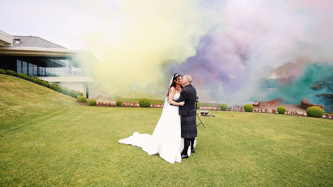 Marie & Gerry's Wedding Day Highlights - Lochside House Hotel