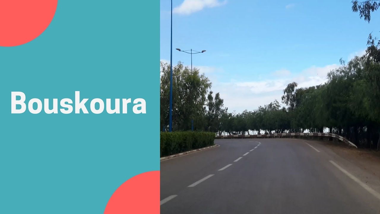 Balade voiture 🚘 Bouskoura
