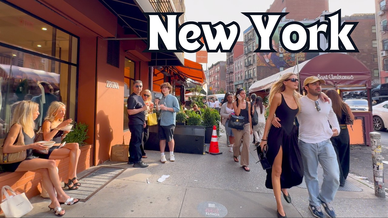 Why Everyone Says New York City Energy is Unbeatable | Lower Manhattan 4K Walking Tour