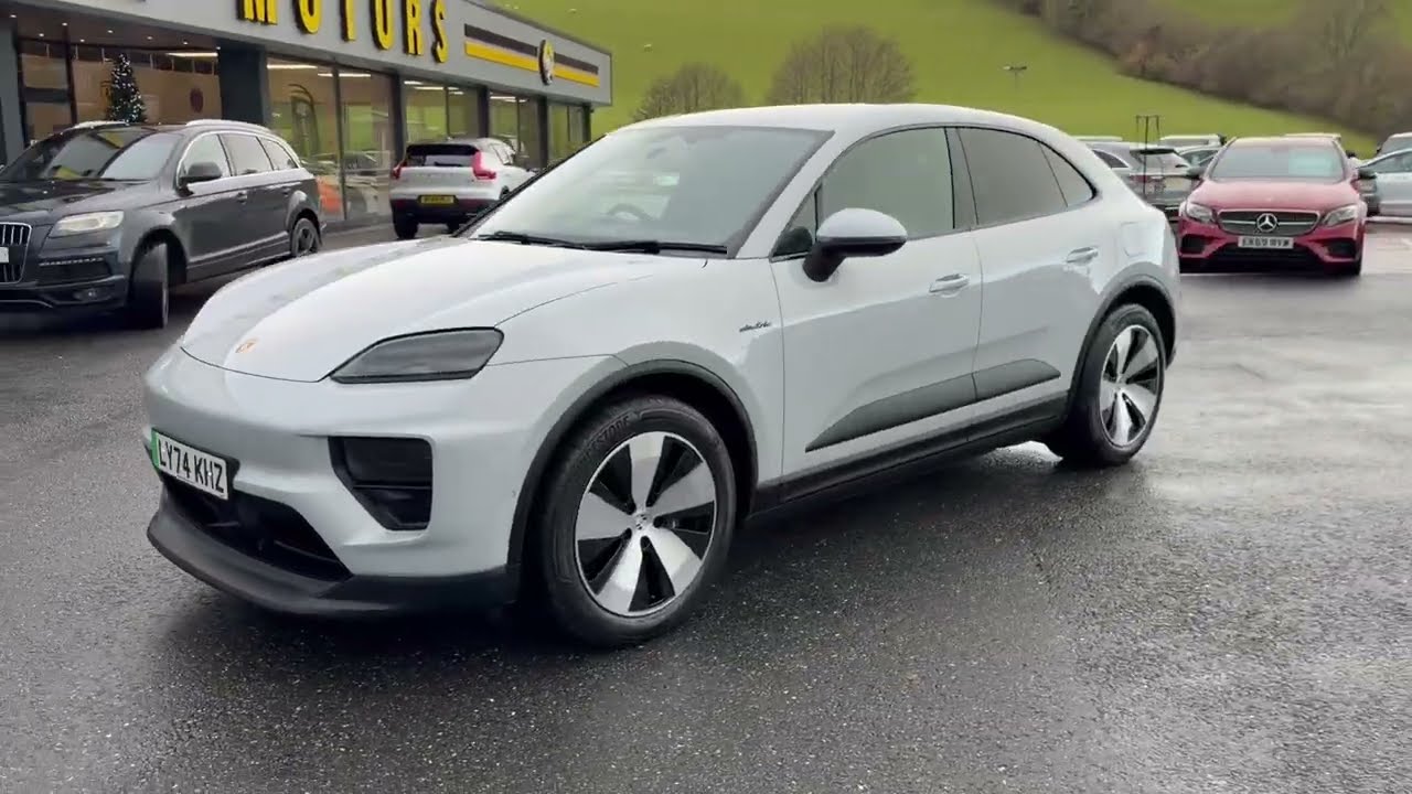 2024 Porsche Macan 100kWh Electric in Grey for sale at Castle Motors