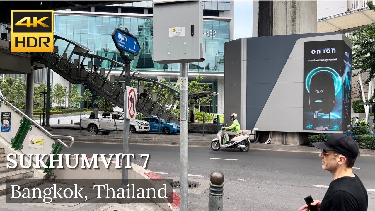 4K HDR| Walk around Sukhumvit Soi 7 | July 2022 | สุขุมวิทซอย 7 | Bangkok | Thailand
