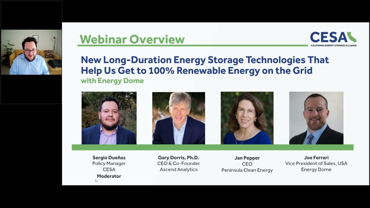 New Long-Duration Energy Storage Technologies that help us geto to 100% Renewables off the grid