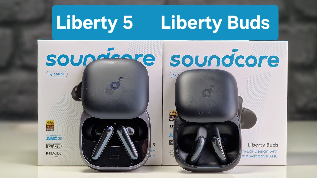 Soundcore Liberty Buds i Liberty 5. Dokanałowe czy douszne? 🤔😃