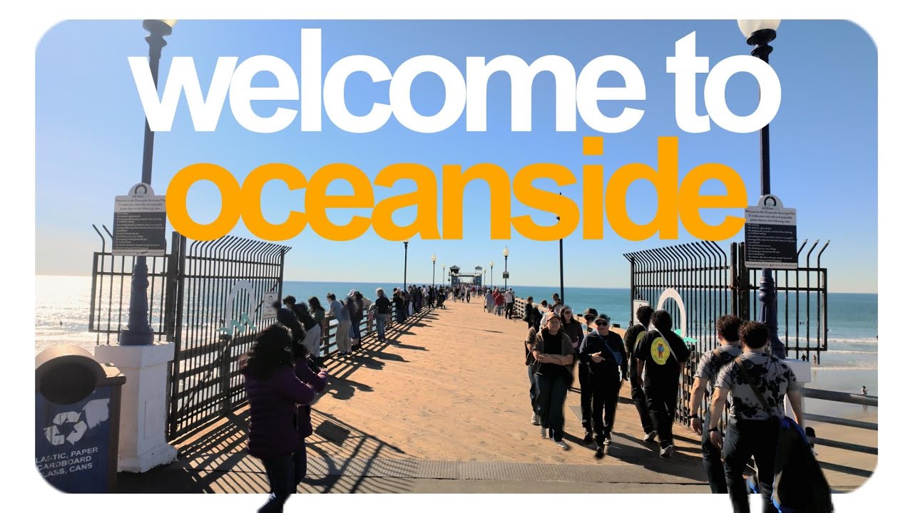 OCEANSIDE PIER WALK | WeBTravelin Vlog #1