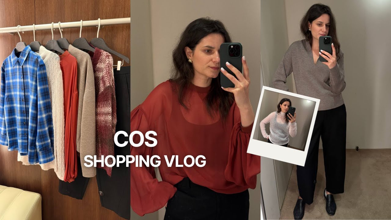 COS НОВАЯ КОЛЛЕКЦИЯ ОСЕНЬ 2025 SHOPPING VLOG #шоппингвпольше