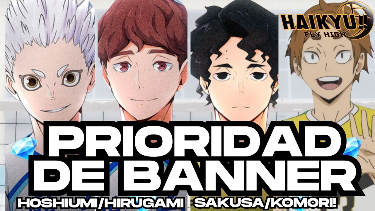 REBANNER ¡ELIGE BIEN!  ¿SAKUSA & KOMORI O HOSHIUMI & HIRUGAMI? 😱