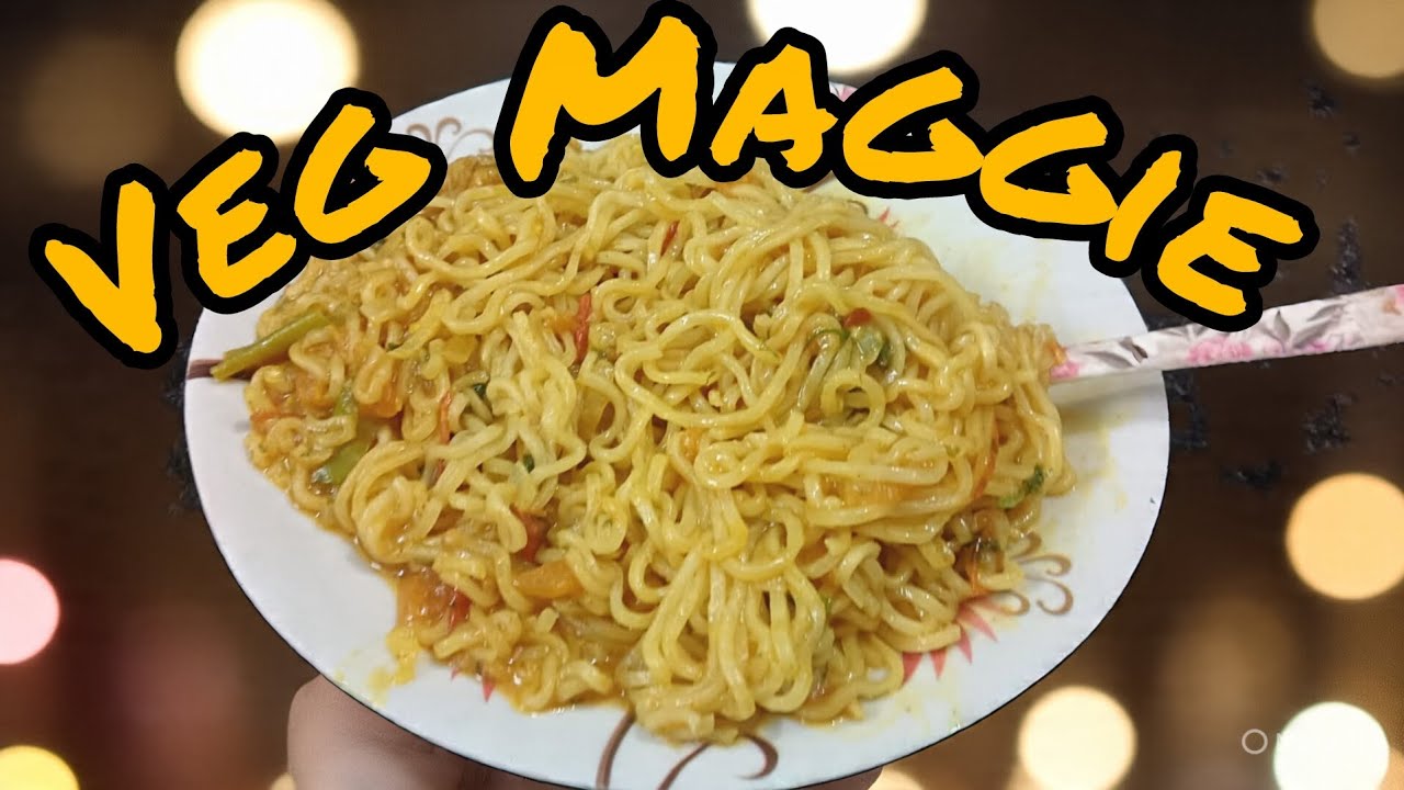 Veg Maggie👌🏻😋|easy and tasty #vegmaggirecipe #maggi #easyrecipe #justminutes#tastyfood #comfortfood 