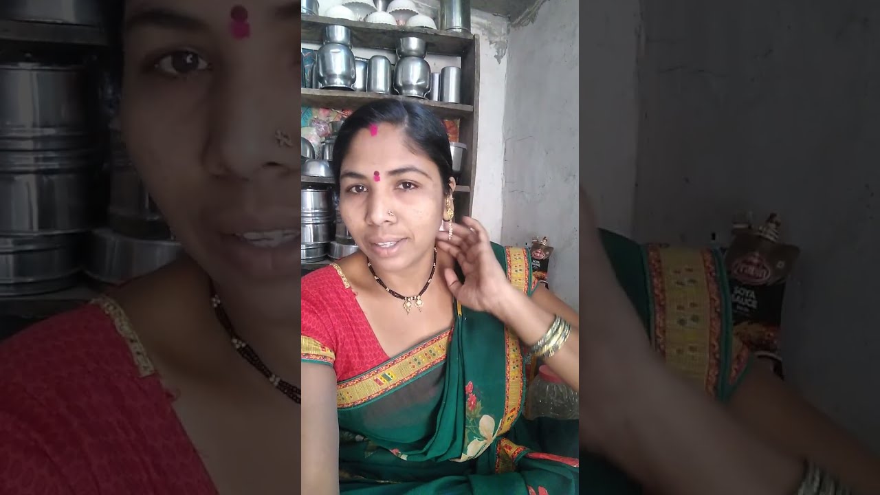 झणझणीत वांग्याची भाजी 🍆🍆🌶️👌👌🤤#डेली ब्लॉगिंग@savitagiri ५६११