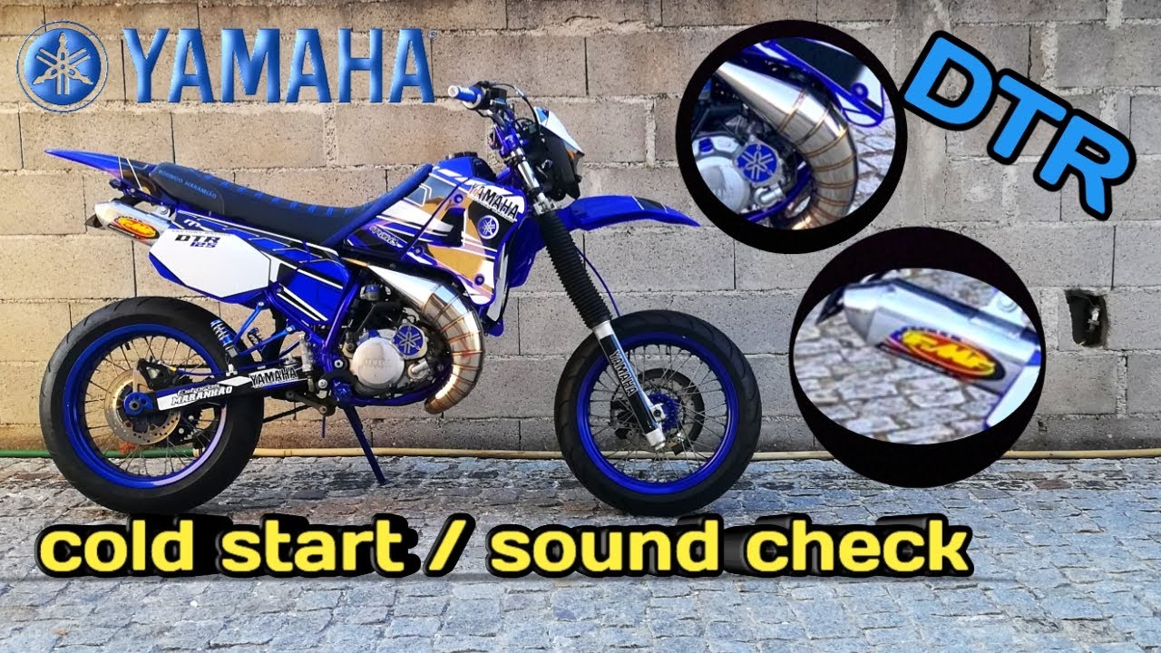 YAMAHA DTR 125 W/ROMEU HENRIQUES PIPE AND FMF SILENCER |PT|