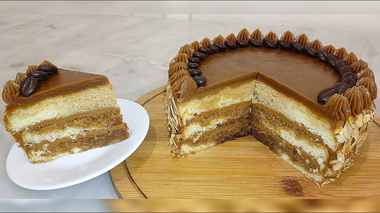 RECETTE FACILE DU GÂTEAU MOKA AU CAFÉ SI VOUS ÊTES FAN DE CAFÉ LE MOKA EST LE GÂTEAU QU'IL VOUS FAUT